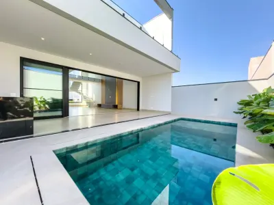 casa em condomínio fechado Pronto para Morar em Jardim Residencial Dona Maria Cândida, Indaiatuba – SOBRADO NOVO