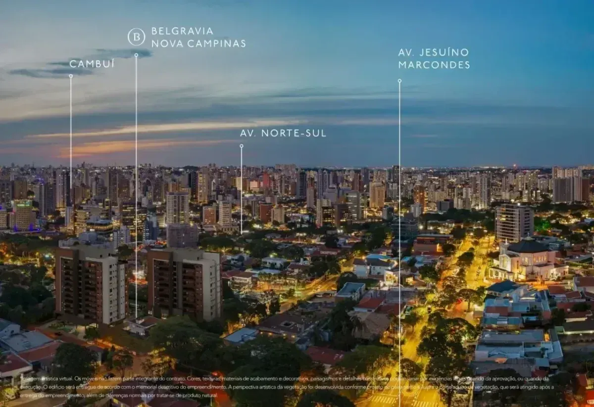 Apartamento Lançamento em Nova Campinas, Campinas – BELGRAVIA NOVA CAMPINAS – foto 6