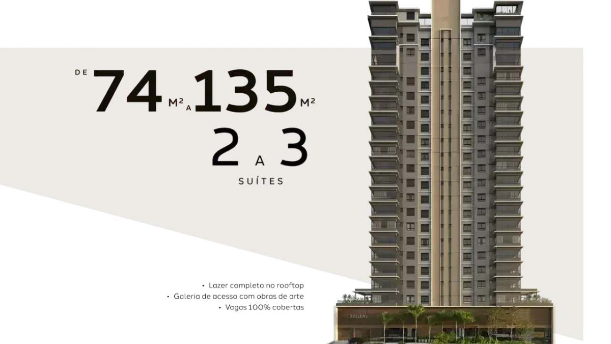 Apartamento Lançamento em Cambuí, Campinas – GALLERY CAMBUÍ RESIDENCE – foto 4